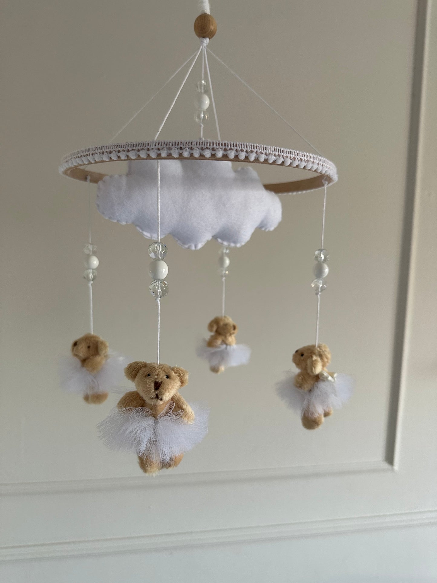 BALLERINA BEAR- cot mobile