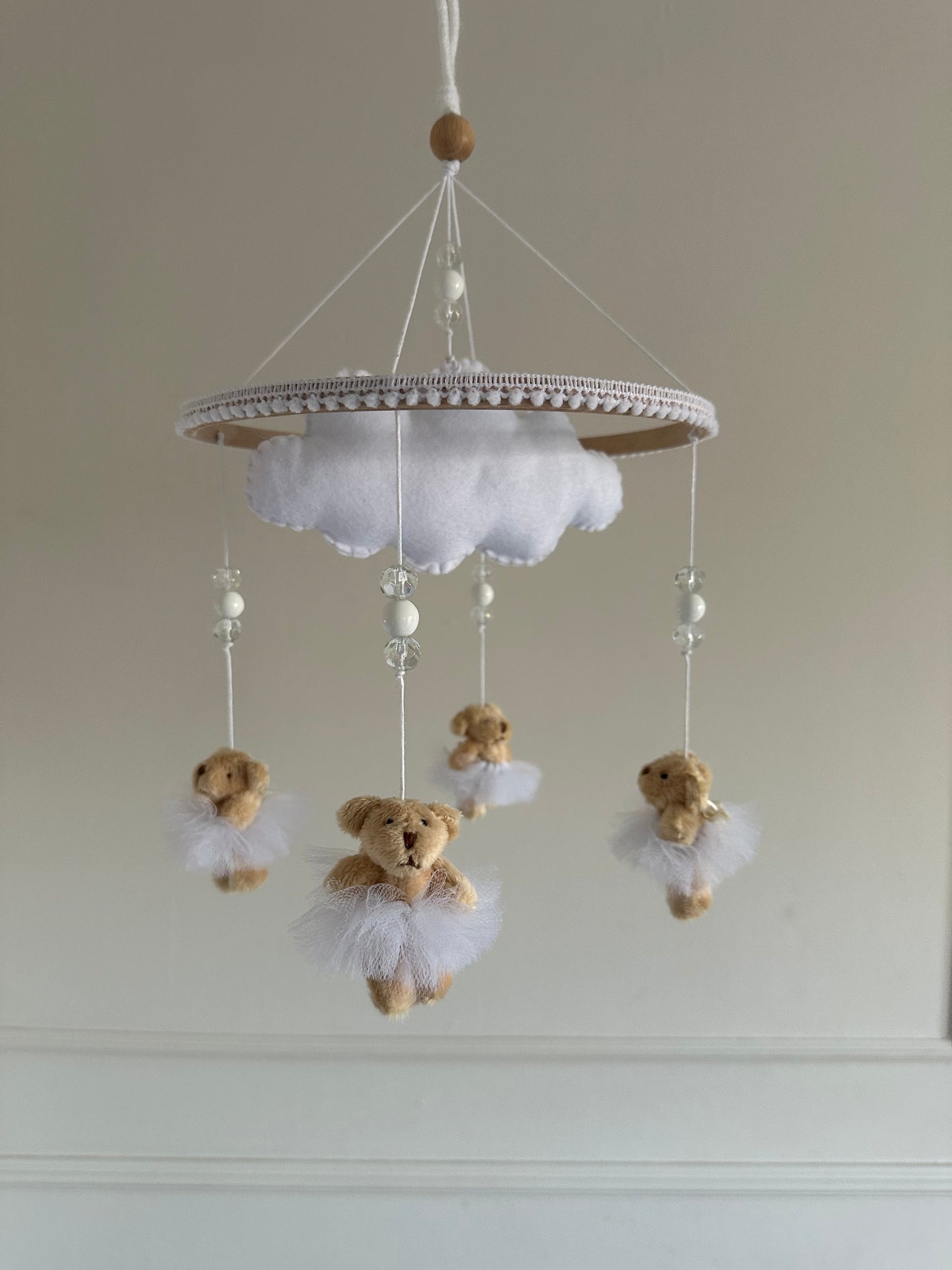 BALLERINA BEAR- cot mobile