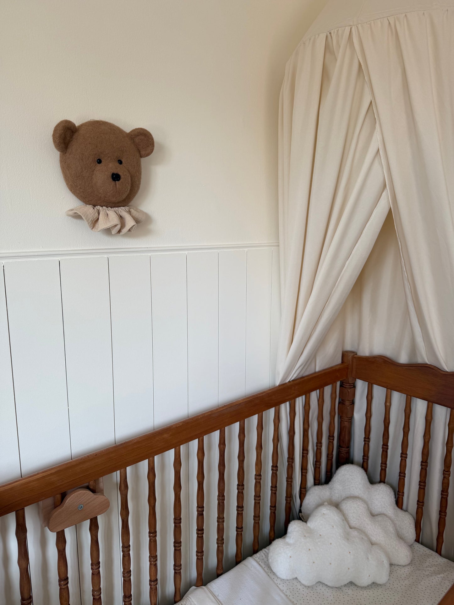 TEDDY HEAD wall decor for nurseries or kids rooms