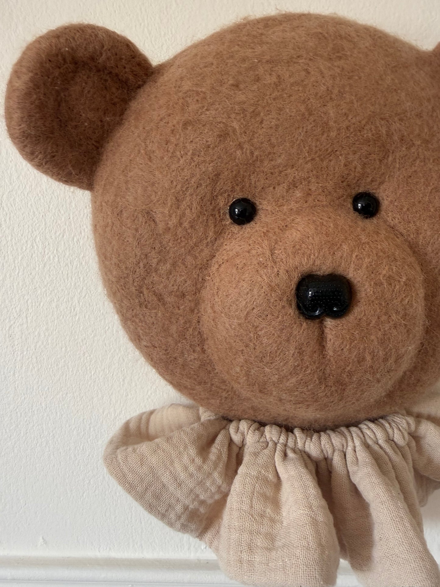 TEDDY HEAD wall decor for nurseries or kids rooms