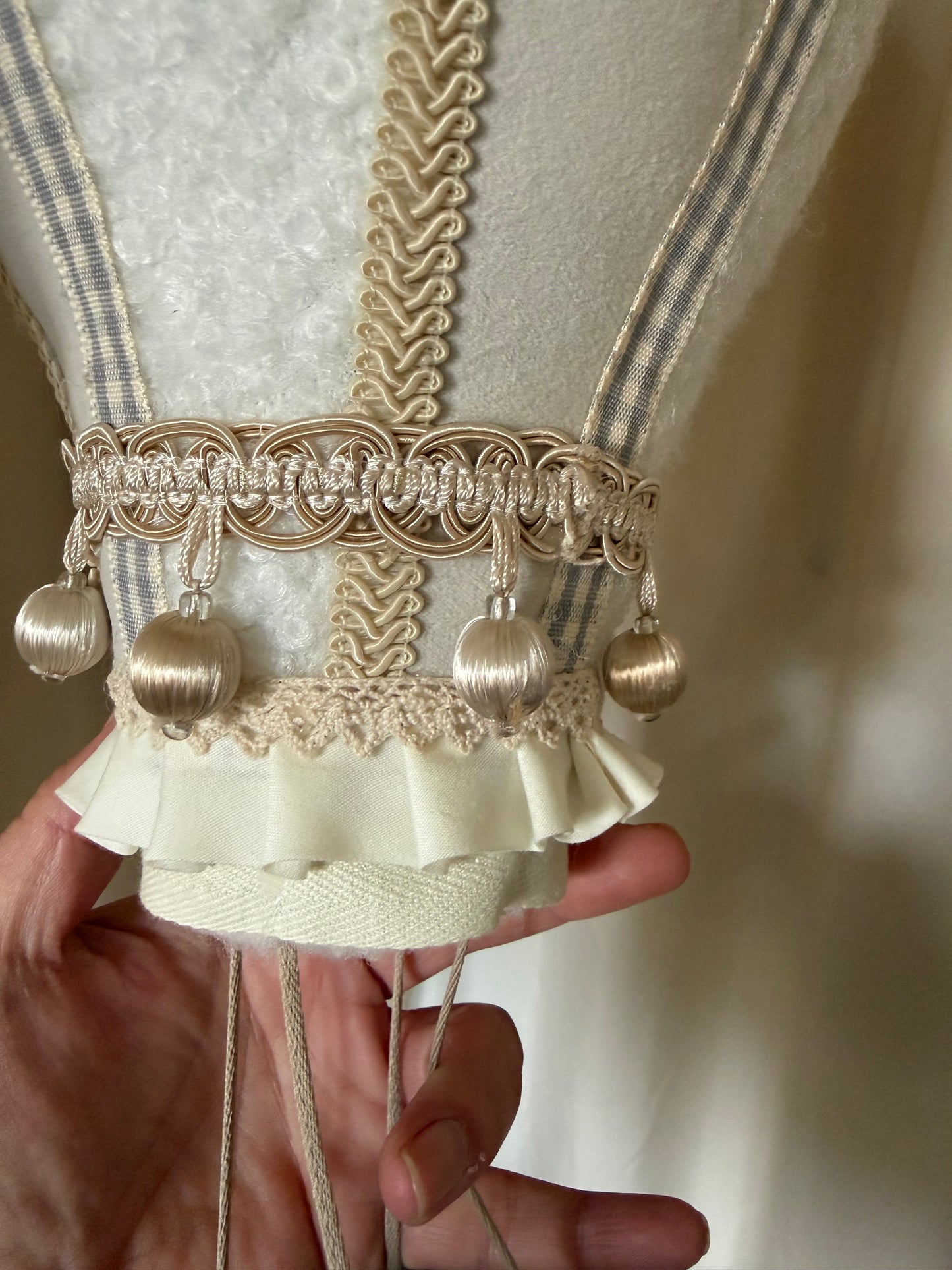 Hot air balloon night light. Nursery and children’s decor