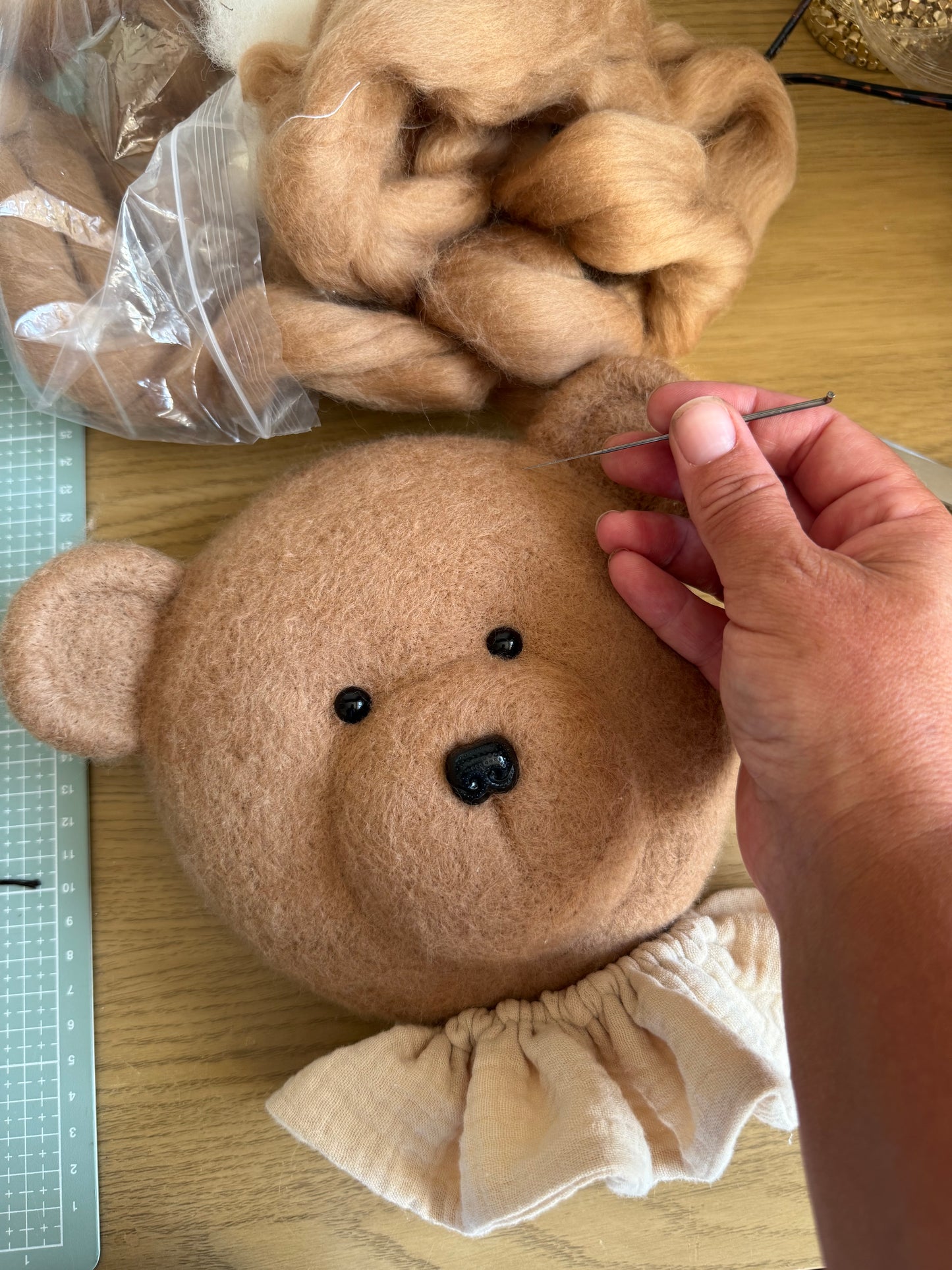TEDDY HEAD wall decor for nurseries or kids rooms