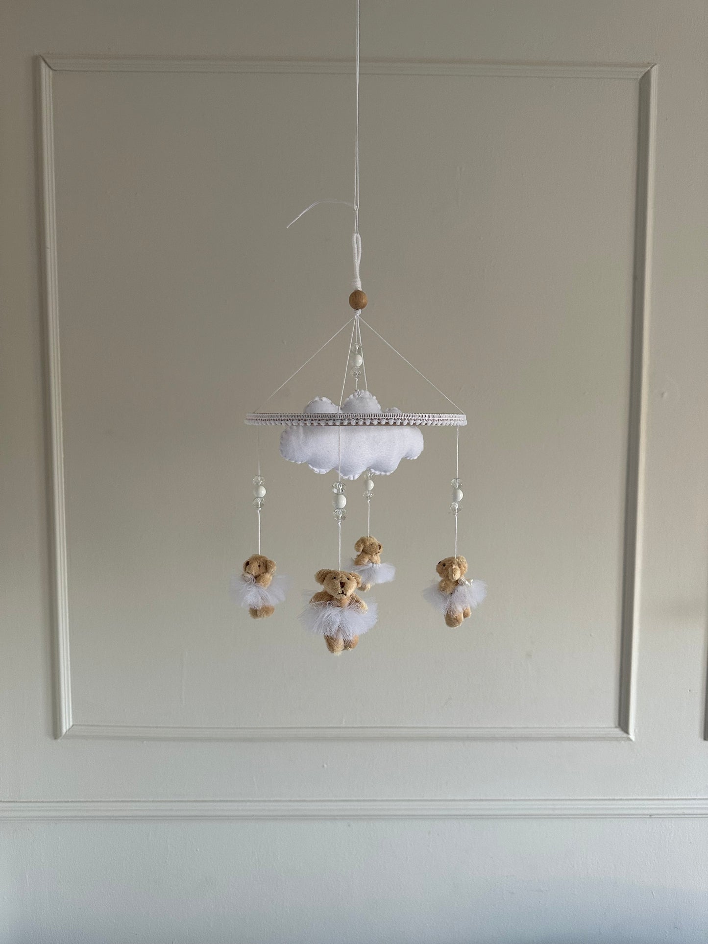 BALLERINA BEAR- cot mobile