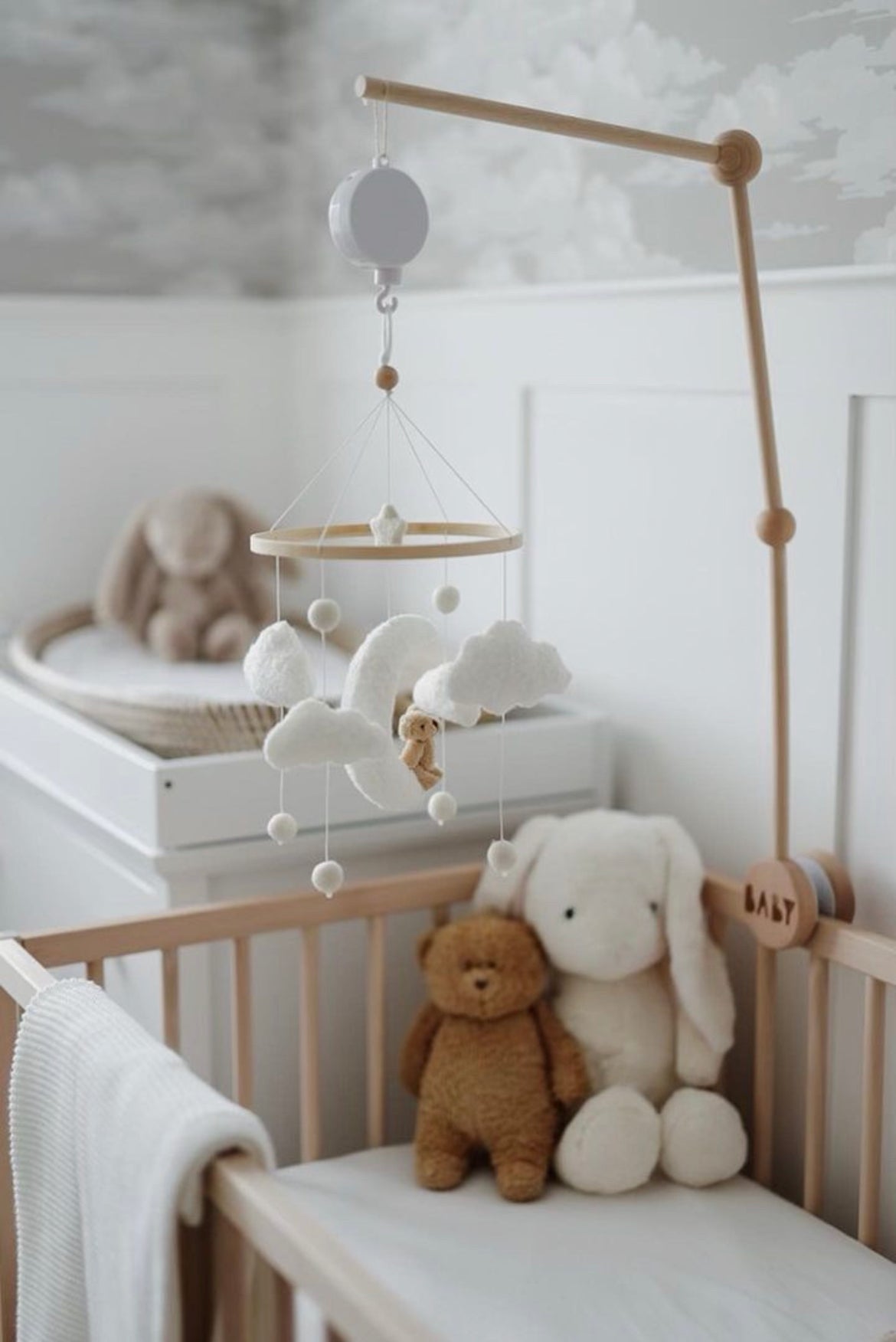 ABOVE THE CLOUDS- cot mobile