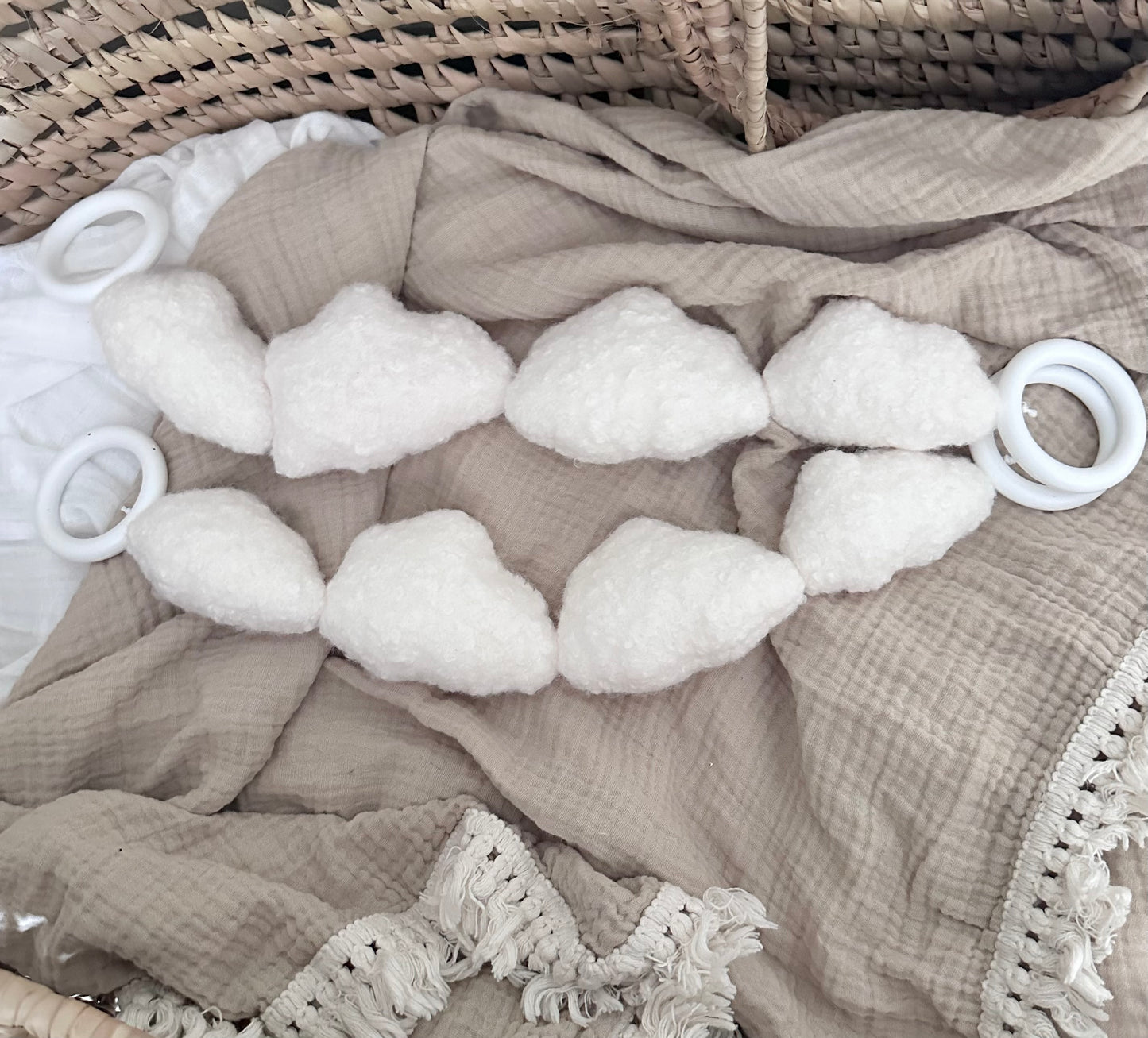 CLOUD TIE BACK- curtain tie back