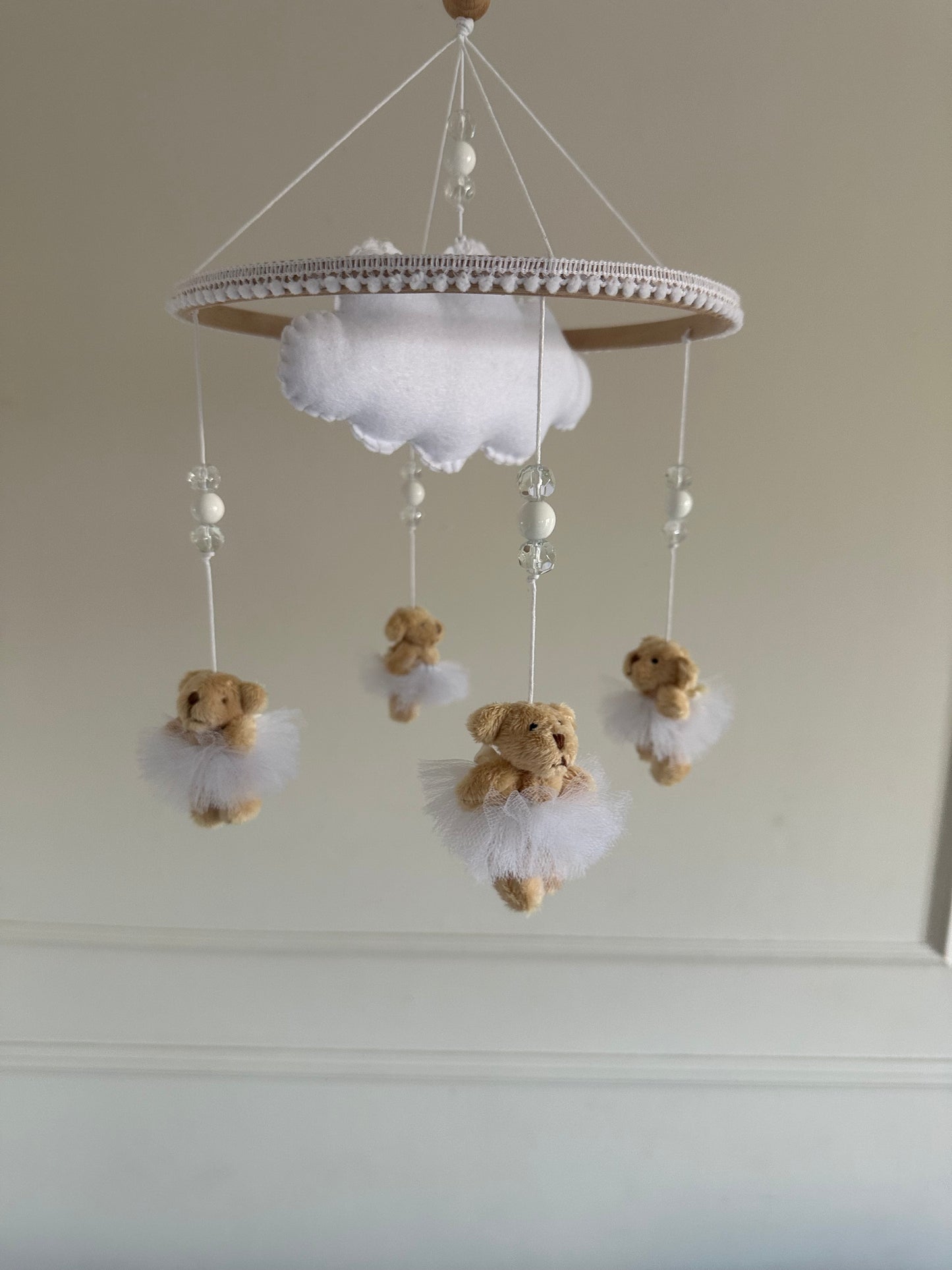BALLERINA BEAR- cot mobile