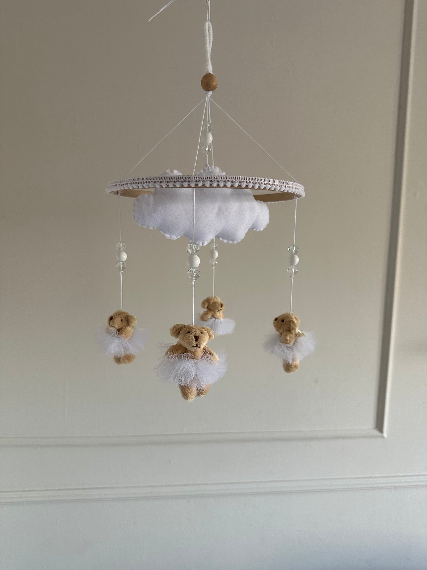 BALLERINA BEAR- cot mobile