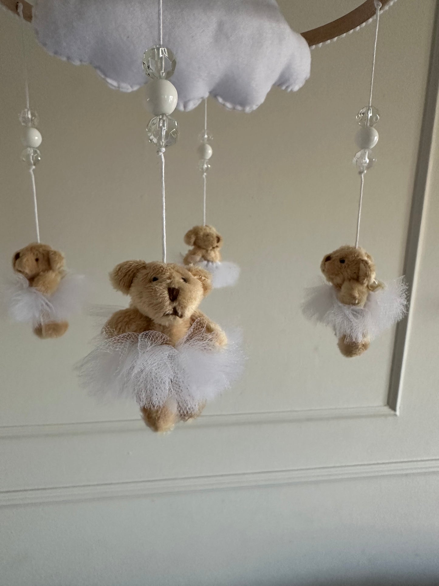 BALLERINA BEAR- cot mobile