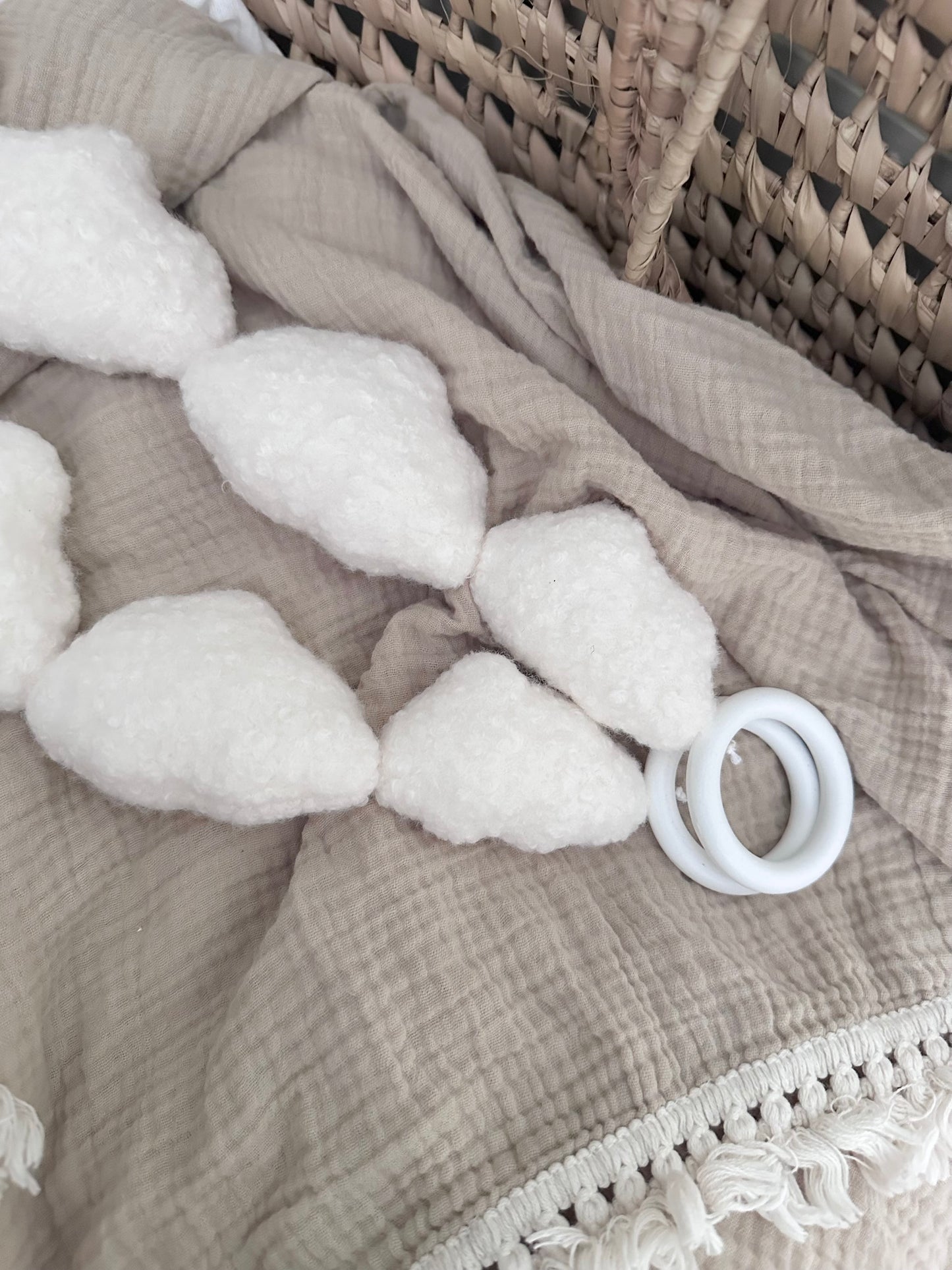 CLOUD TIE BACK- curtain tie back